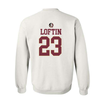 FSU - NCAA Football : Chase Loftin - Fashion Shersey Crewneck Sweatshirt-1