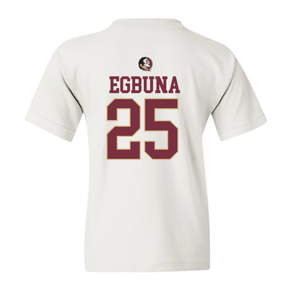 FSU - NCAA Women's Basketball : Joy Egbuna - Fashion Shersey Youth T-Shirt-1