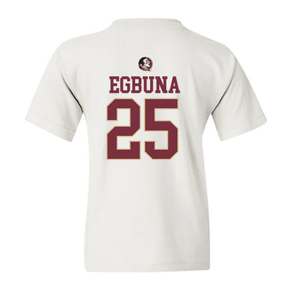 FSU - NCAA Women's Basketball : Joy Egbuna - Fashion Shersey Youth T-Shirt-1
