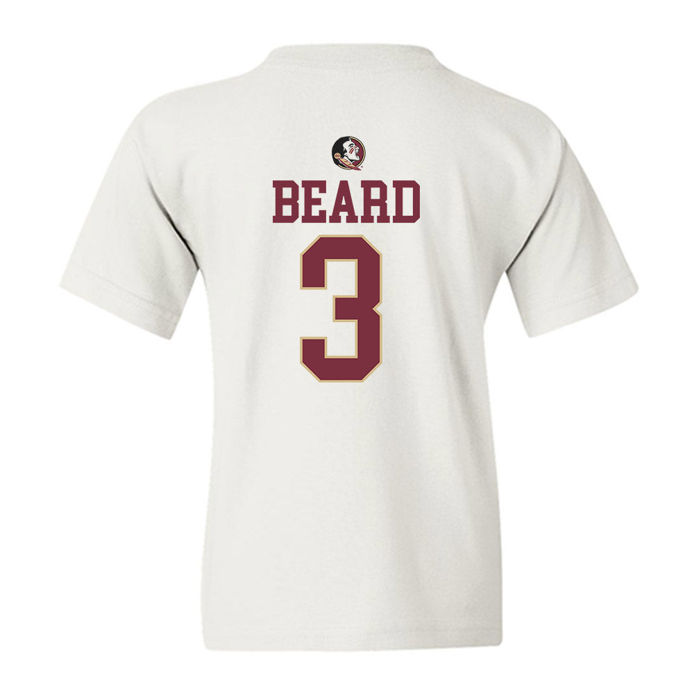 FSU - NCAA Baseball : Trey Beard - Fashion Shersey Youth T-Shirt-1