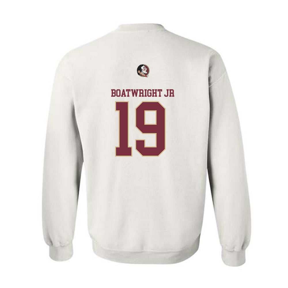 FSU - NCAA Football : Jarvis Boatwright Jr - Fashion Shersey Crewneck Sweatshirt-1