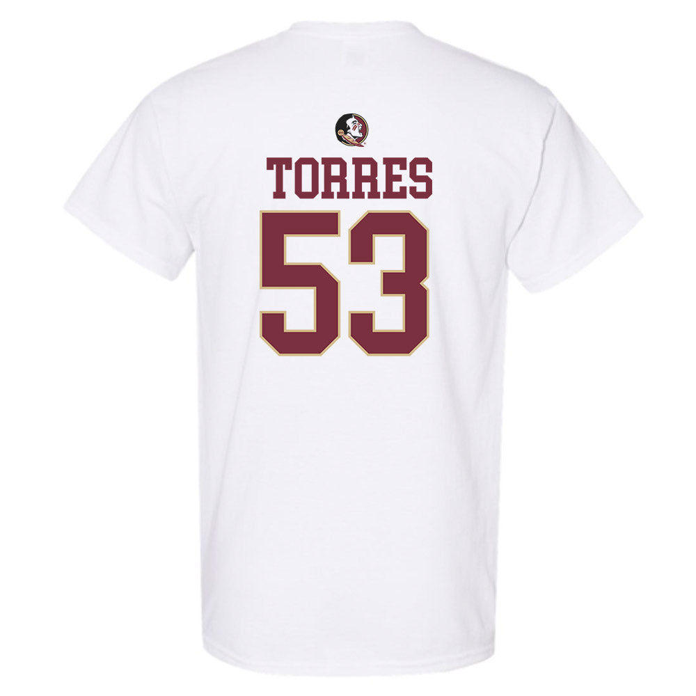 FSU - NCAA Football : Brandon Torres - Fashion Shersey T-Shirt-1