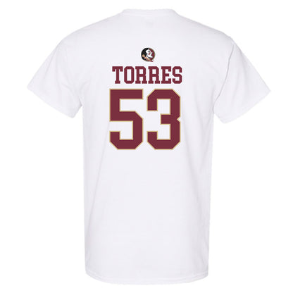 FSU - NCAA Football : Brandon Torres - Fashion Shersey T-Shirt-1