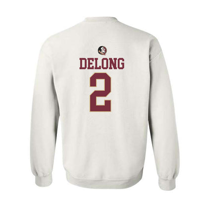 FSU - NCAA Softball : Addie DeLong - Fashion Shersey Crewneck Sweatshirt
