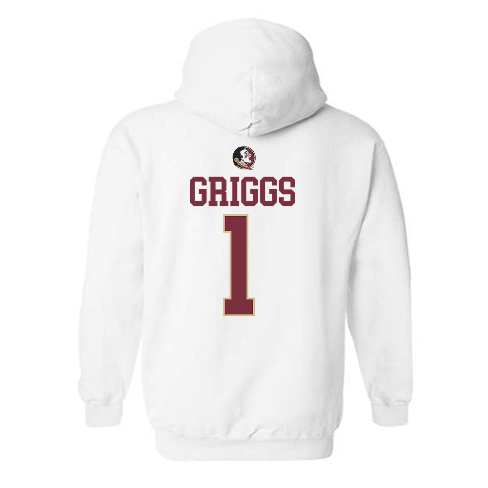 FSU - NCAA Softball : Hayley Griggs - Fashion Shersey Hooded Sweatshirt-1