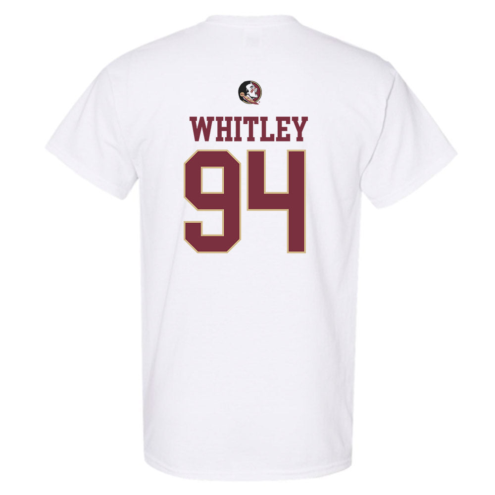 FSU - NCAA Football : Franklin Whitley - Fashion Shersey T-Shirt-1