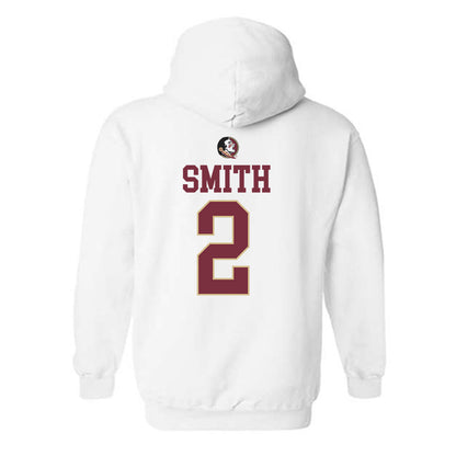 FSU - NCAA Women's Lacrosse : Ruby Smith - Fashion Shersey Hooded Sweatshirt-1