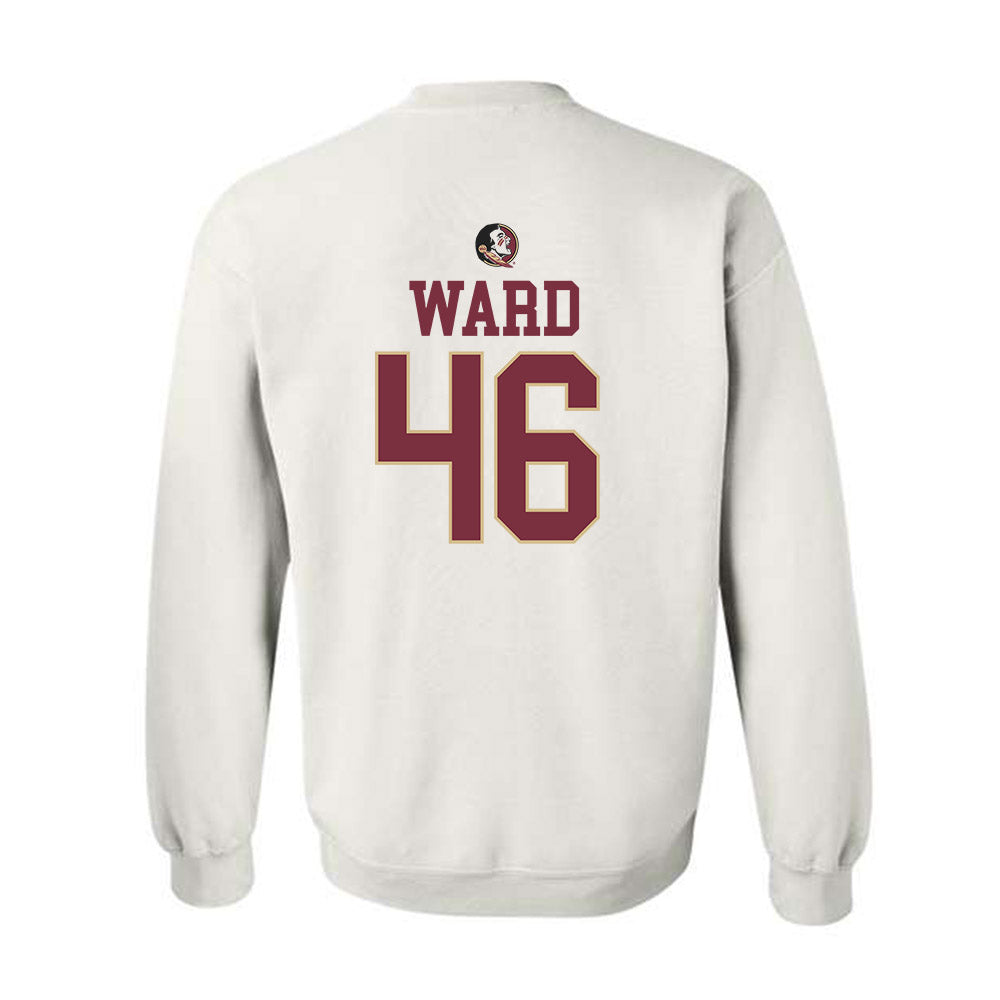 FSU - NCAA Women's Lacrosse : Julia Ward - Fashion Shersey Crewneck Sweatshirt-1