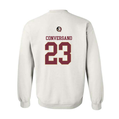 FSU - NCAA Women's Lacrosse : Mackenzie Conversano - Fashion Shersey Crewneck Sweatshirt-1