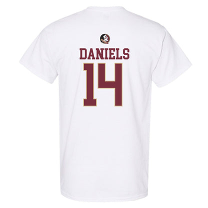 FSU - NCAA Football : Ashton Daniels - Fashion Shersey T-Shirt-1