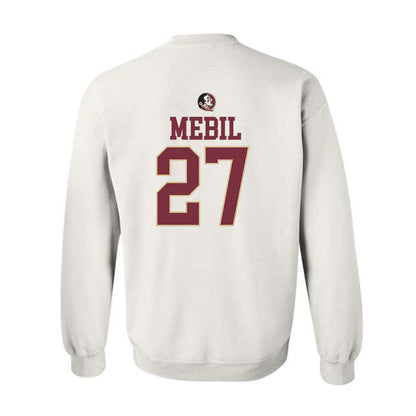 FSU - NCAA Baseball : Kevin Mebil - Fashion Shersey Crewneck Sweatshirt-1