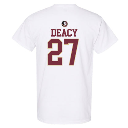 FSU - NCAA Women's Lacrosse : Alyssa Deacy - Fashion Shersey T-Shirt-1