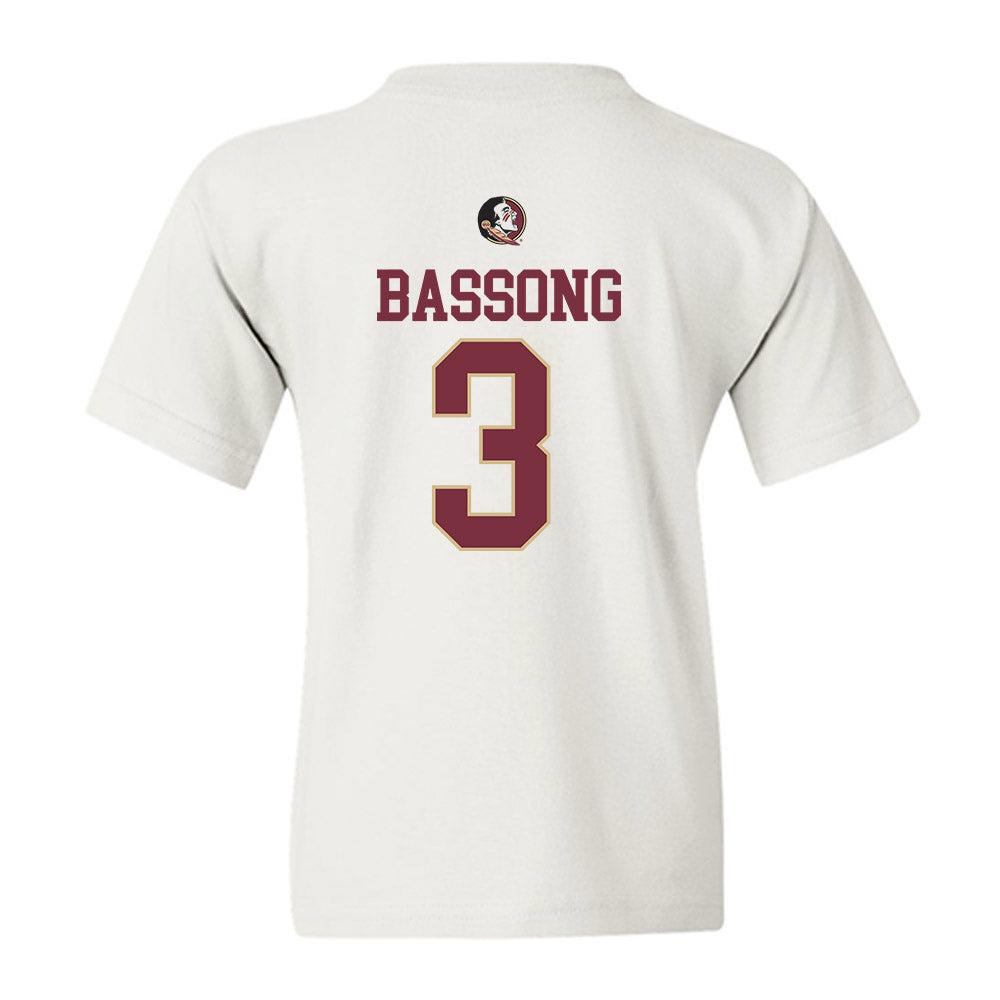 FSU - NCAA Men's Basketball : Thomas Bassong - Fashion Shersey Youth T-Shirt-1