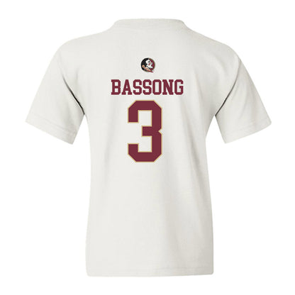 FSU - NCAA Men's Basketball : Thomas Bassong - Fashion Shersey Youth T-Shirt-1