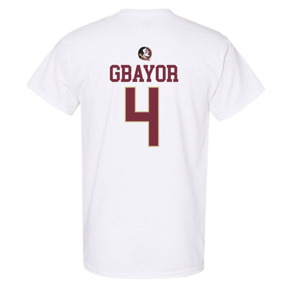 FSU - NCAA Football : Mikai Gbayor - Fashion Shersey T-Shirt-1