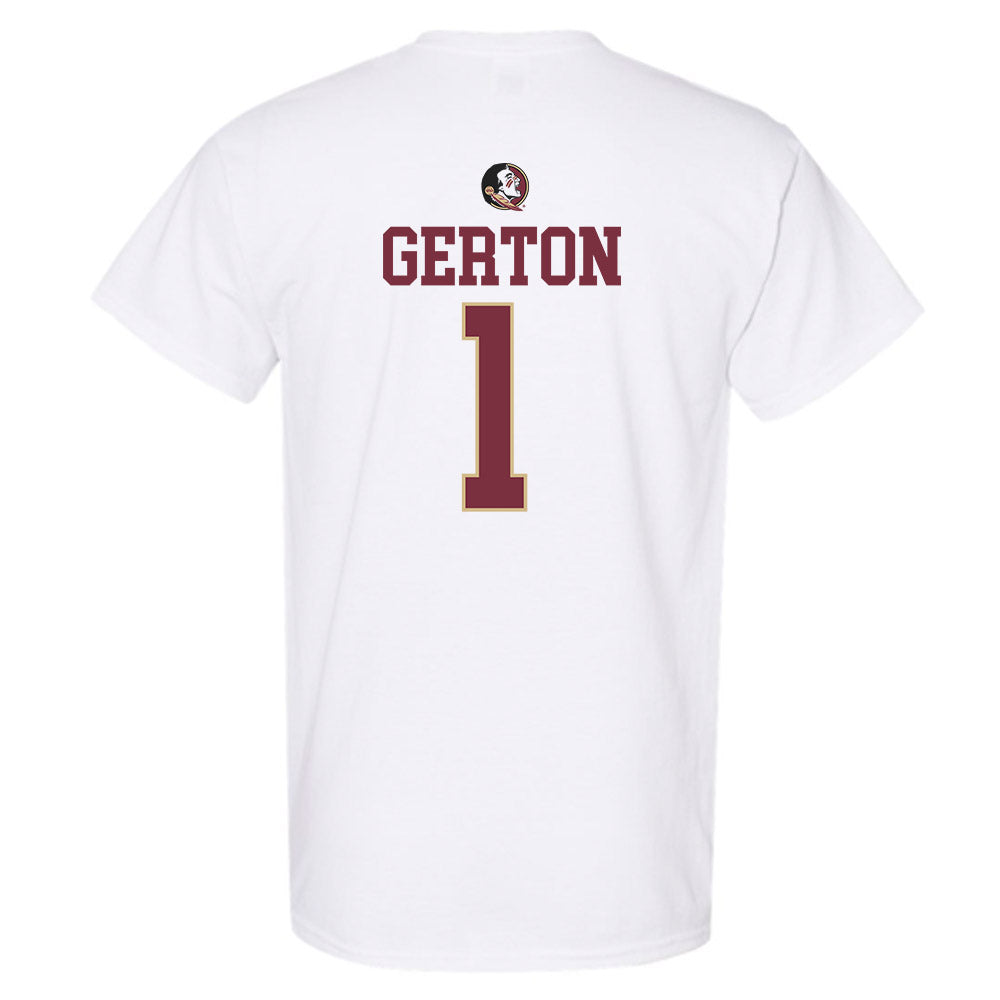 FSU - NCAA Women's Basketball : Mari Gerton - Fashion Shersey T-Shirt-1