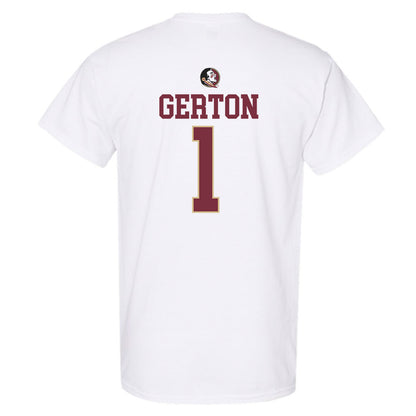 FSU - NCAA Women's Basketball : Mari Gerton - Fashion Shersey T-Shirt-1