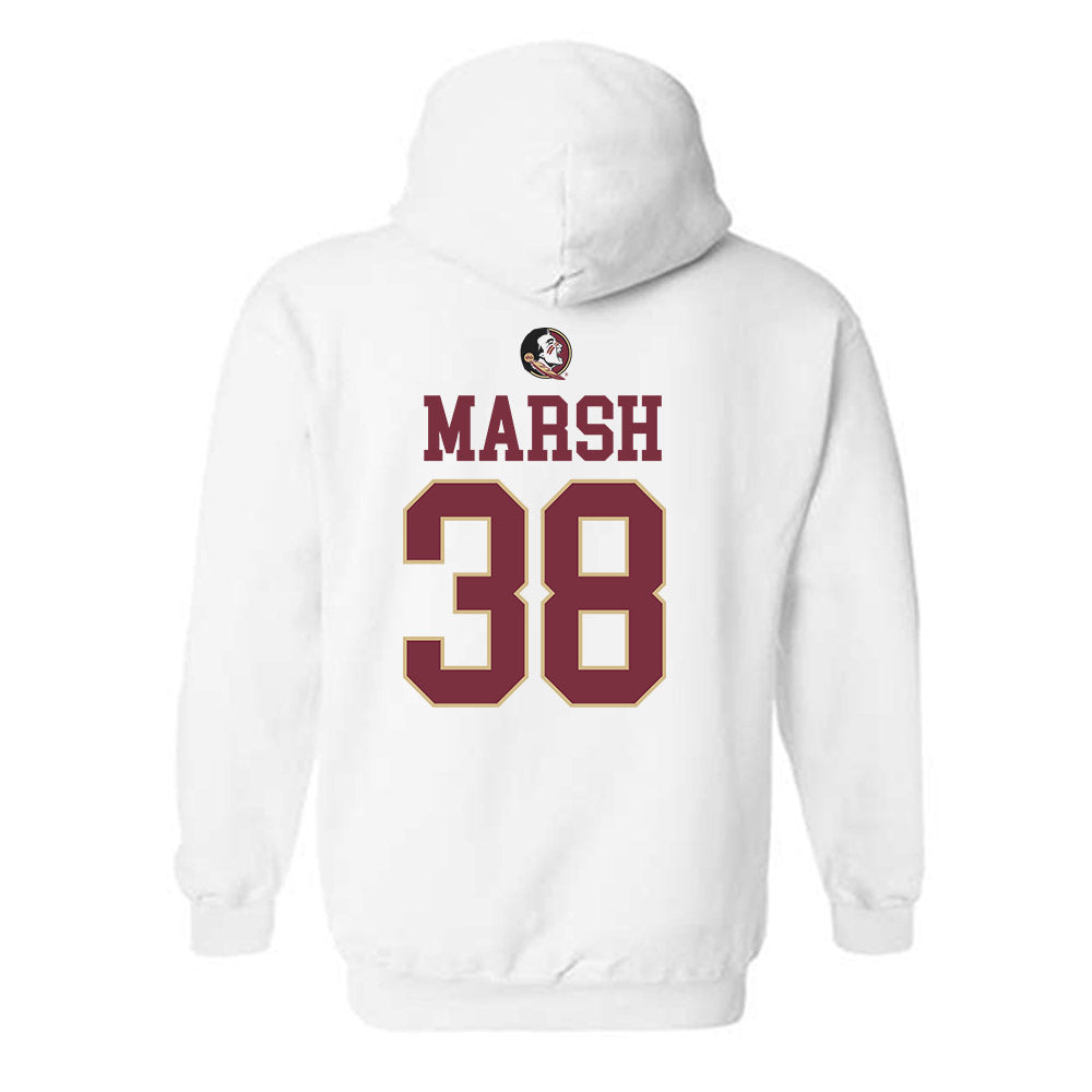 FSU - NCAA Baseball : Clancy Marsh - Fashion Shersey Hooded Sweatshirt-1