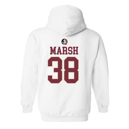 FSU - NCAA Baseball : Clancy Marsh - Fashion Shersey Hooded Sweatshirt-1