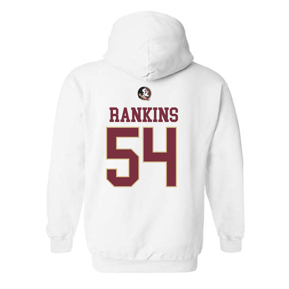 FSU - NCAA Football : Earnest Rankins - Fashion Shersey Hooded Sweatshirt-1