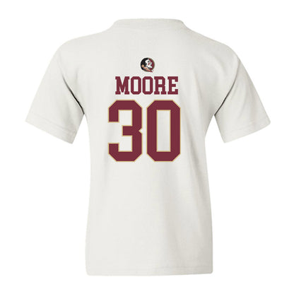 FSU - NCAA Baseball : Bryson Moore - Fashion Shersey Youth T-Shirt-1