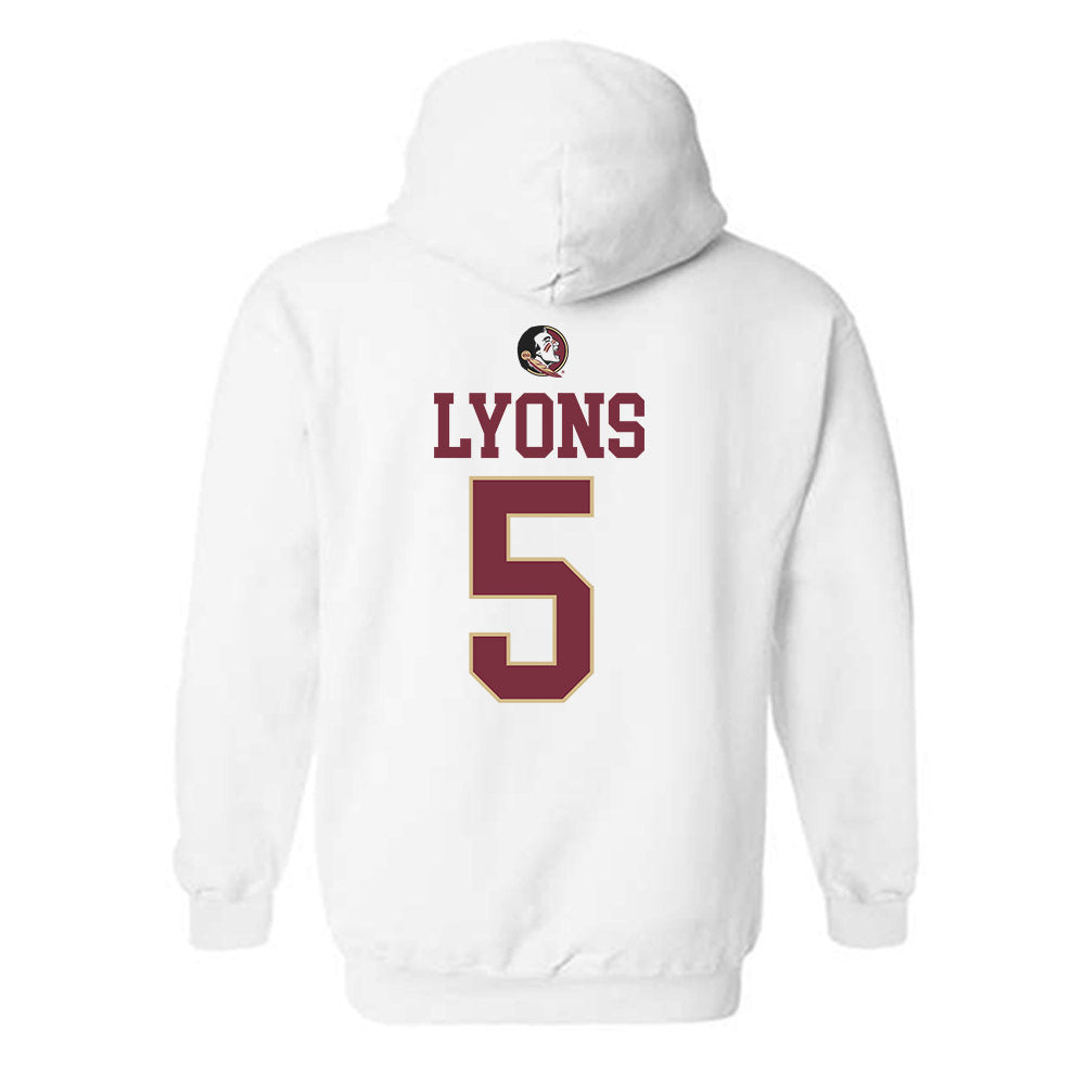 FSU - NCAA Football : Daniel Lyons - Fashion Shersey Hooded Sweatshirt-1