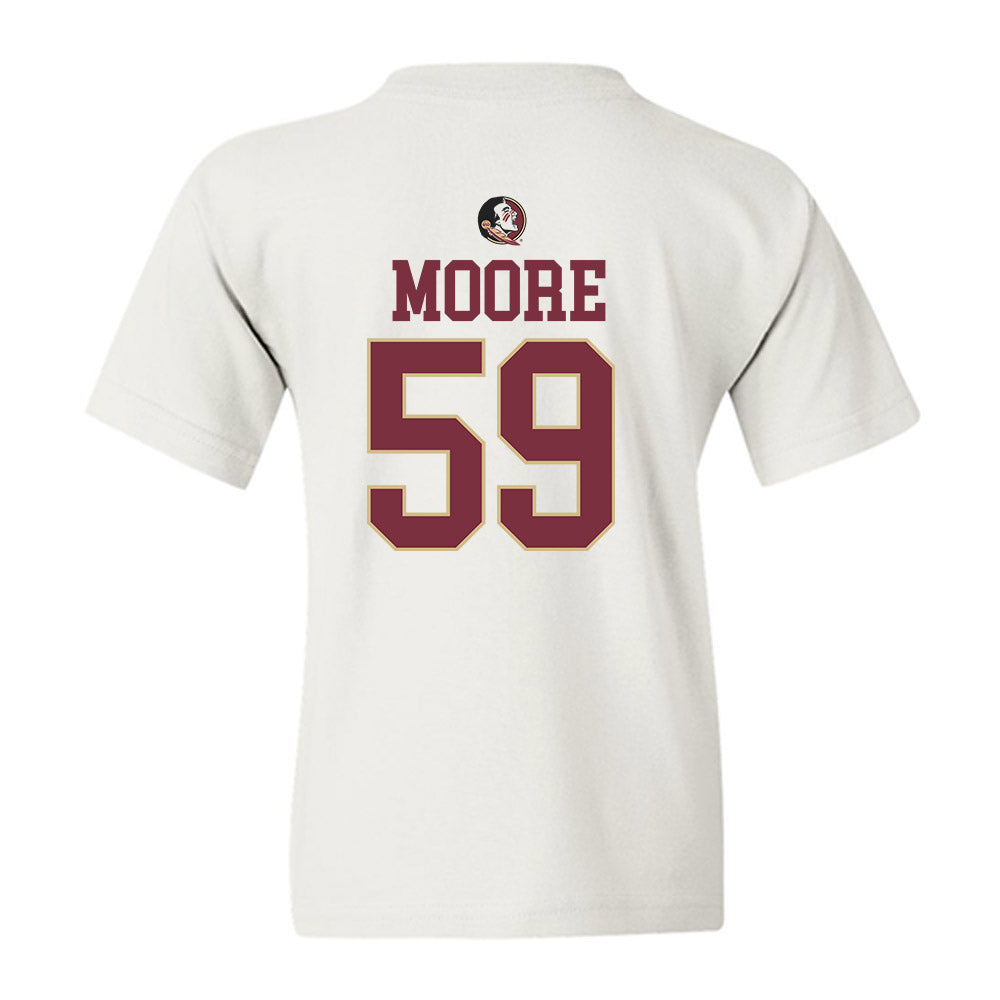 FSU - NCAA Football : Steven Moore - Fashion Shersey Youth T-Shirt-1