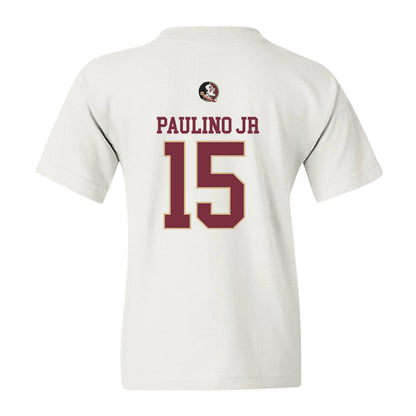 FSU - NCAA Baseball : Kelvyn Paulino Jr - Fashion Shersey Youth T-Shirt-1