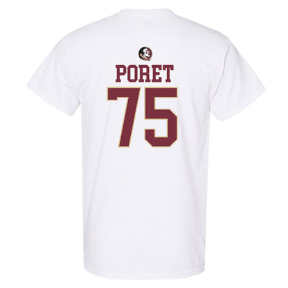 FSU - NCAA Football : Sean Poret - Fashion Shersey T-Shirt-1