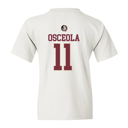 FSU - NCAA Men's Basketball : Xavier Osceola - Fashion Shersey Youth T-Shirt-1