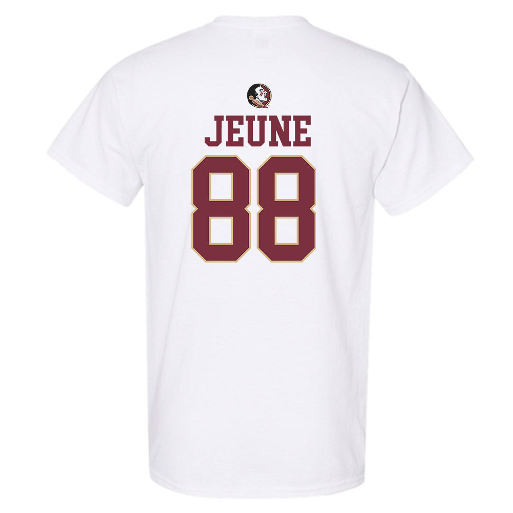 FSU - NCAA Football : Keenen Jeune - Fashion Shersey T-Shirt-1