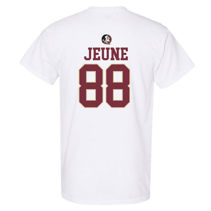 FSU - NCAA Football : Keenen Jeune - Fashion Shersey T-Shirt-1
