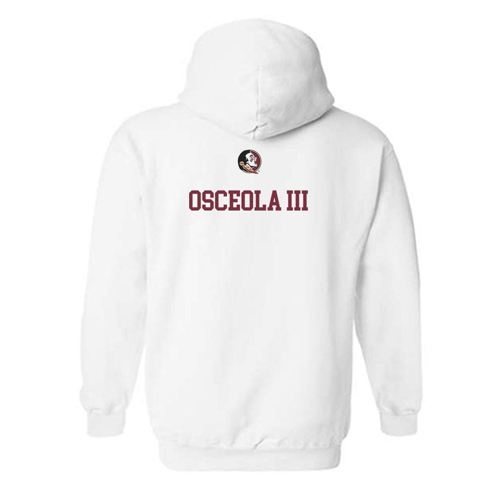 FSU - NCAA Baseball : OB Osceola III - Fashion Shersey Hooded Sweatshirt-1