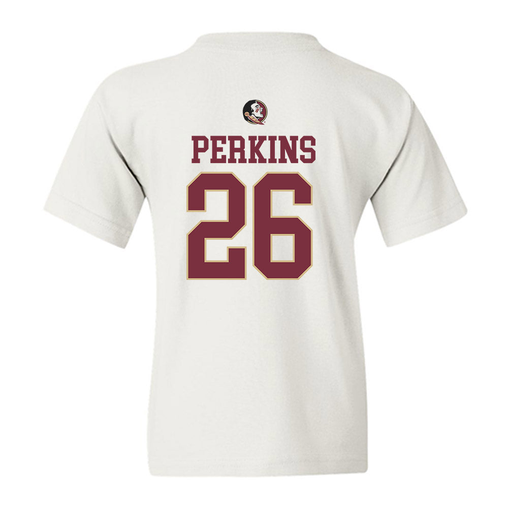 FSU - NCAA Women's Lacrosse : Brynn Perkins - Fashion Shersey Youth T-Shirt-1