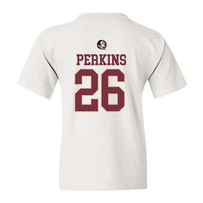 FSU - NCAA Women's Lacrosse : Brynn Perkins - Fashion Shersey Youth T-Shirt-1