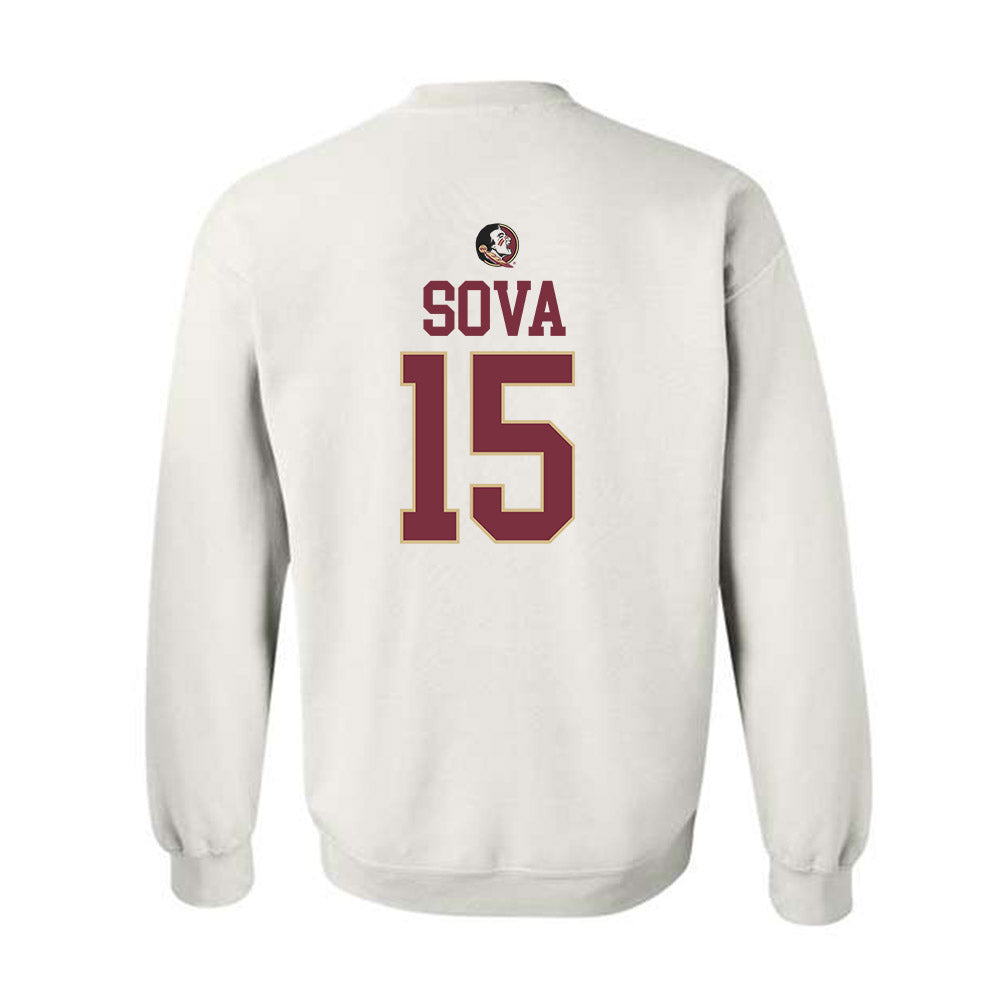 FSU - NCAA Women's Volleyball : Johanna Sova - Fashion Shersey Crewneck Sweatshirt-1