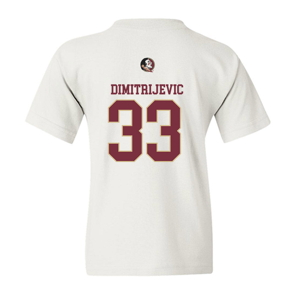 FSU - NCAA Softball : Bella Dimitrijevic - Fashion Shersey Youth T-Shirt-1
