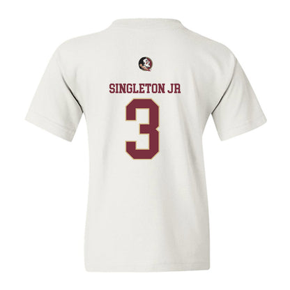 FSU - NCAA Football : Samuel Singleton Jr - Fashion Shersey Youth T-Shirt-1