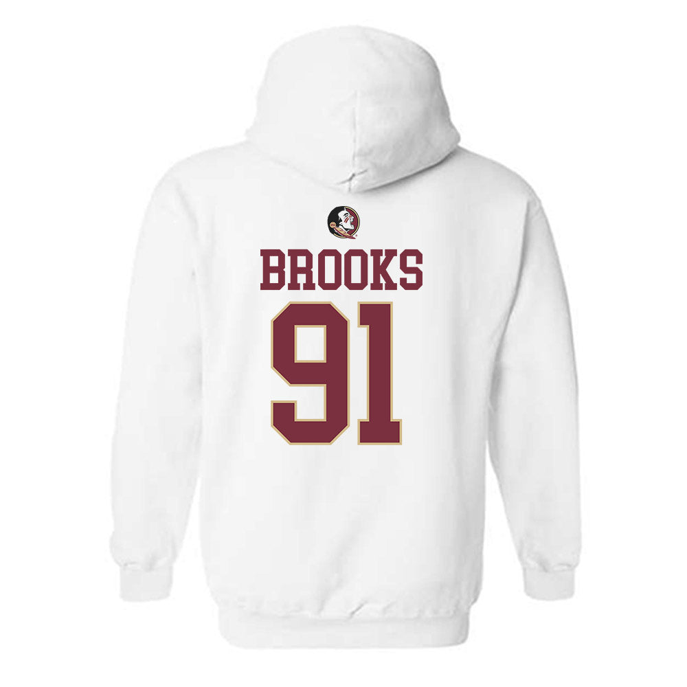FSU - NCAA Football : Cam Brooks - Fashion Shersey Hooded Sweatshirt-1