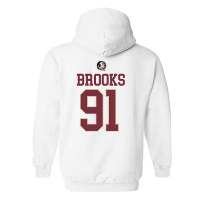 FSU - NCAA Football : Cam Brooks - Fashion Shersey Hooded Sweatshirt-1