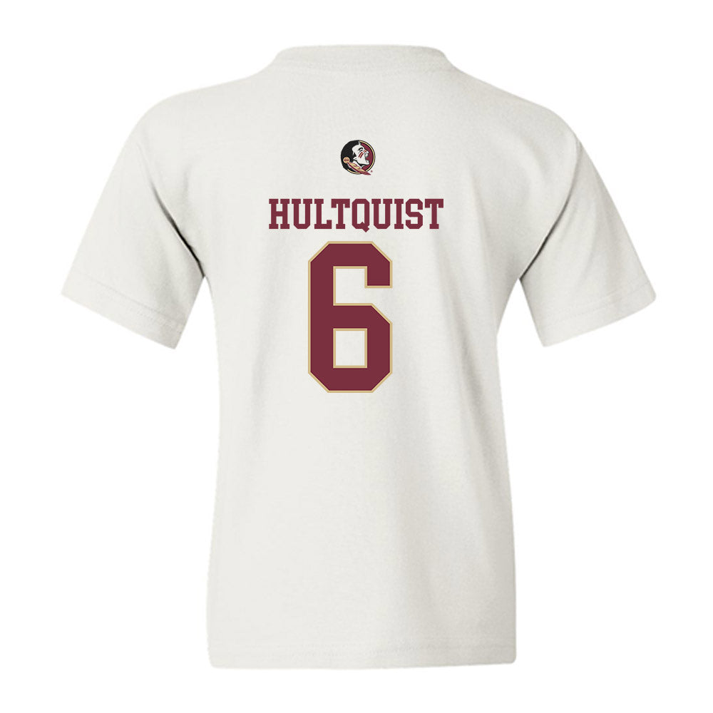 FSU - NCAA Beach Volleyball : Kenzie Hultquist - Fashion Shersey Youth T-Shirt-1