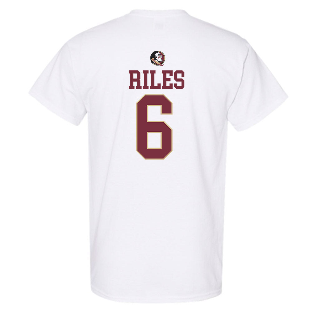 FSU - NCAA Football : Desirrio Riles - Fashion Shersey T-Shirt-1