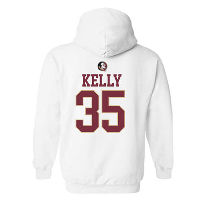 FSU - NCAA Women's Lacrosse : Caroline Kelly - Fashion Shersey Hooded Sweatshirt-1