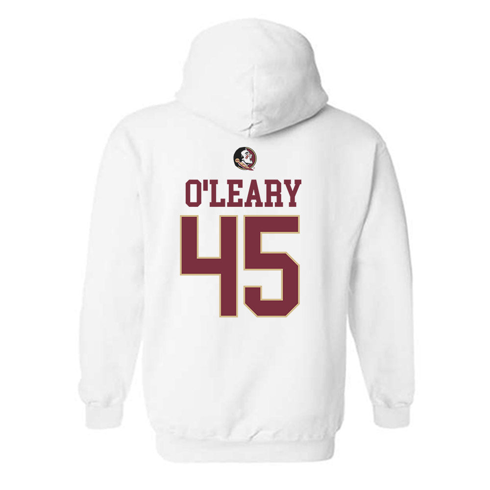 FSU - NCAA Baseball : Cade O'Leary - Fashion Shersey Hooded Sweatshirt-1