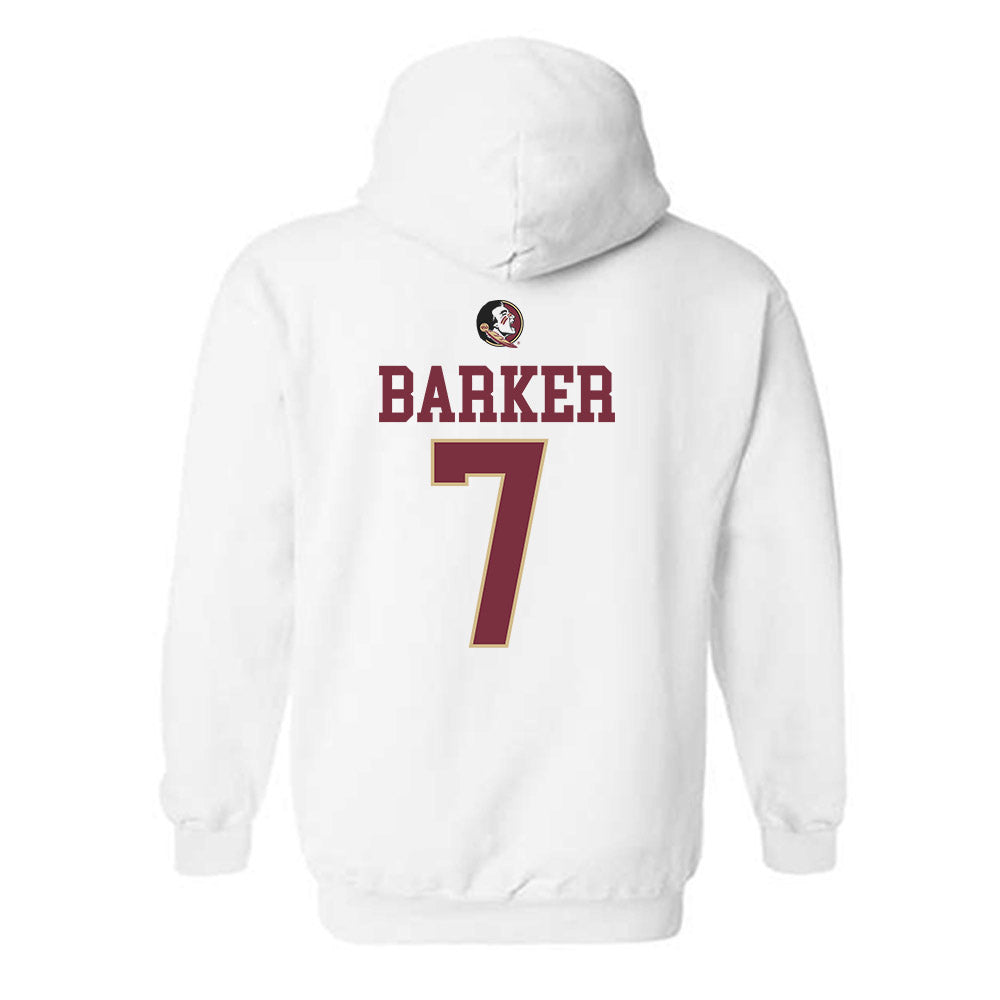 FSU - NCAA Football : Ashlynd Barker - Fashion Shersey Hooded Sweatshirt-1