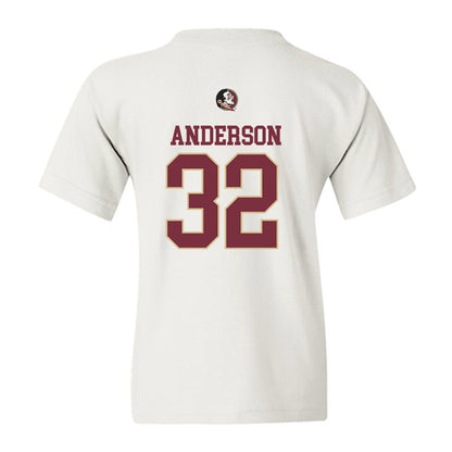 FSU - NCAA Football : Jalen Anderson - Fashion Shersey Youth T-Shirt-1