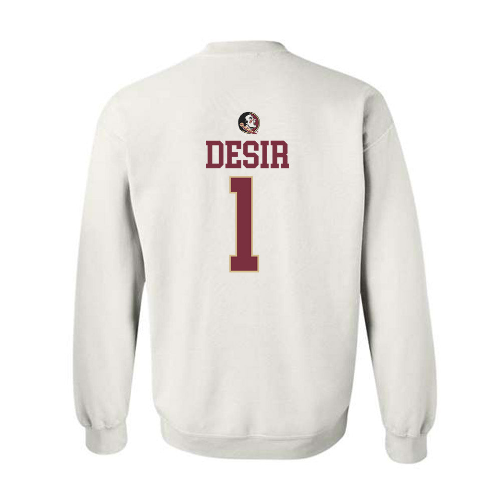 FSU - NCAA Football : Darryll Desir - Fashion Shersey Crewneck Sweatshirt-1