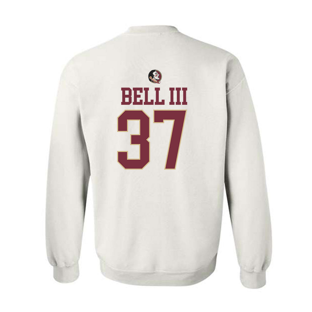 FSU - NCAA Football : Tre Bell III - Fashion Shersey Crewneck Sweatshirt-1