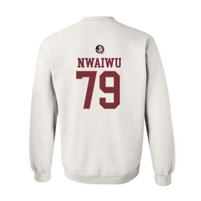 FSU - NCAA Football : Chimdia Nwaiwu - Fashion Shersey Crewneck Sweatshirt-1
