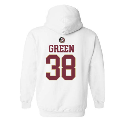 FSU - NCAA Football : Daylen Green - Fashion Shersey Hooded Sweatshirt-1